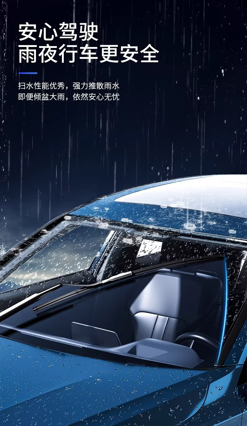 Suitable for Volkswagen Bora wipers, original classic Bora, original factory legendary special, brand new Bora frameless wiper blades