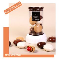Cross-border foreign trade wholesale chocolate lipstick set Amazon mini capsule lipstick matte 8 colors in a box