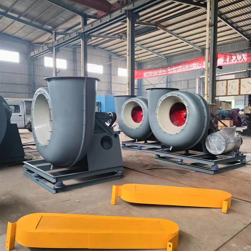 4-72玻璃钢离心风机 耐酸碱玻璃钢材质 3kw电机直连 化工厂用