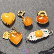 s925�����ƽ�����DIY�����Ȼ�����������ĸ������ĵ�׹���︣��