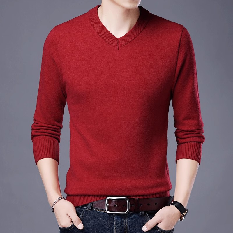 V-neck/big red