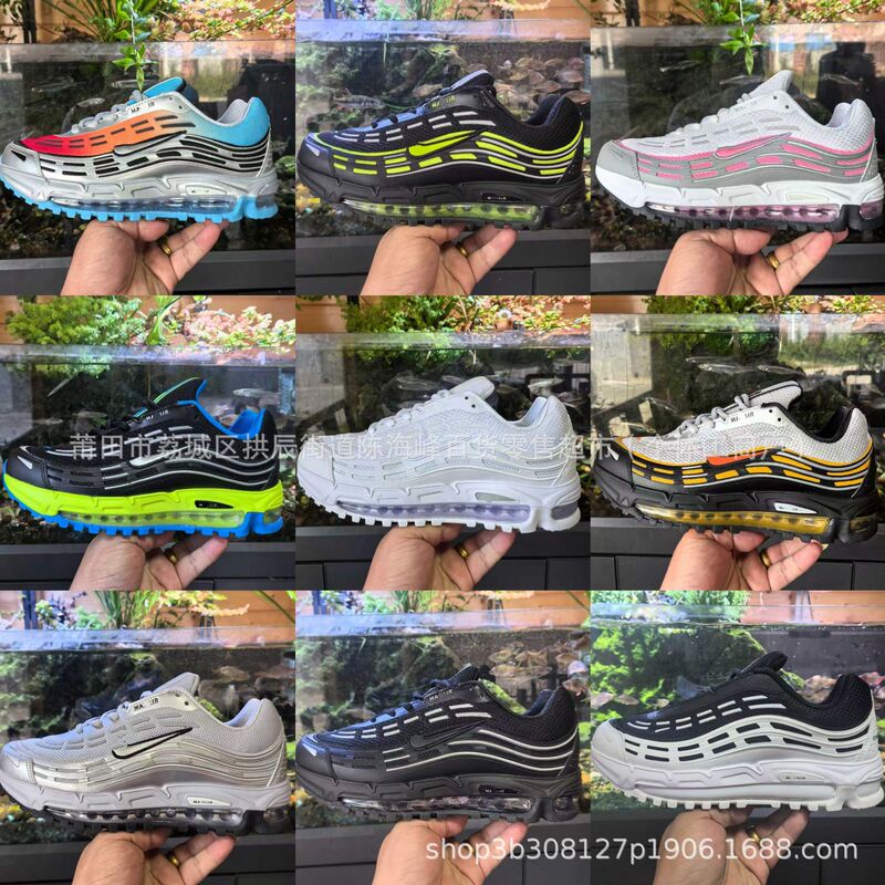 Cross-border e-commerce: Air Max 97, 5th generation, SE, TN, TL, Shox, Vapormax Plus air-cushioned running shoes