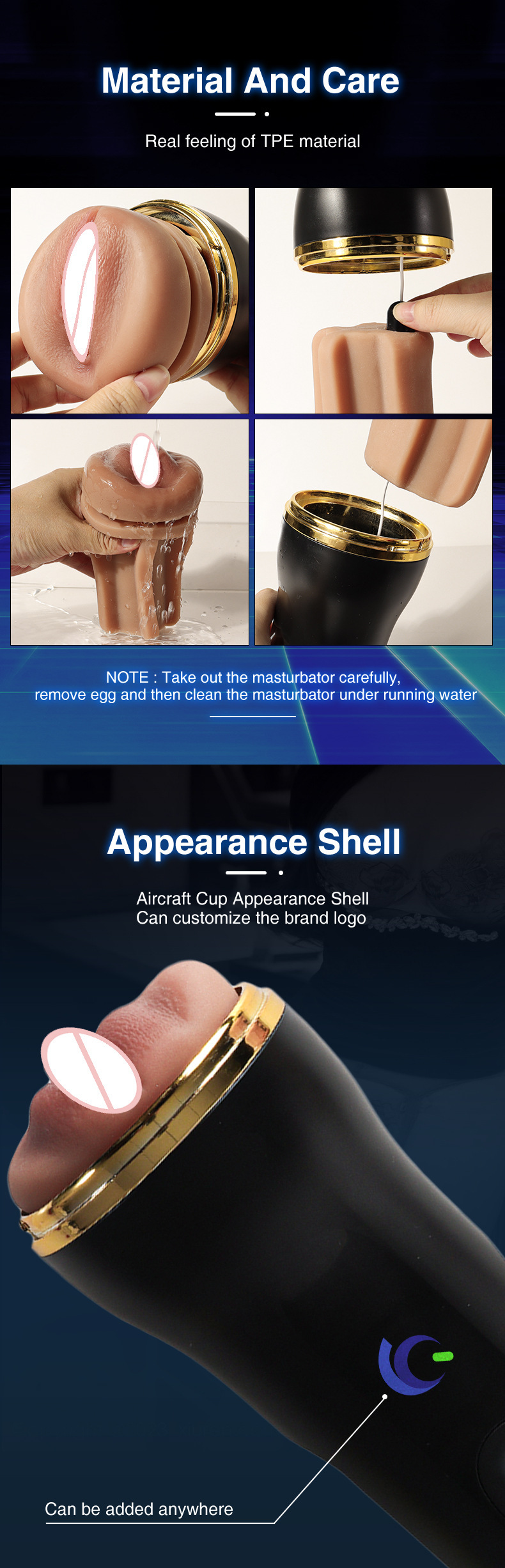 详情图08新品防阴倒模飞机杯吮吸震动阴茎训练器男用自慰器成人
