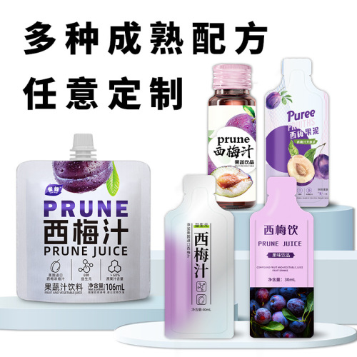 Quefeng Prebiotic Prune Drink Wholesale Prune Juice Dinner Savior Liquid Salad Drink Fruit and Vegetable Enzyme Drink