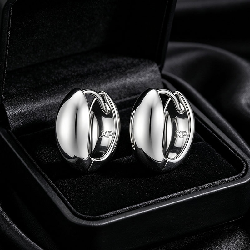 Xuping joyería estilo de moda europea y americana aretes exagerados doble fila brillante aretes de aretes de arroz de arroz pendientes de arroz transfronterizos aretes al por mayor