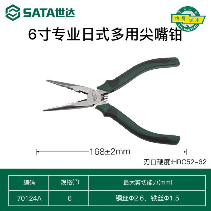Shida バーエンドプライヤー電気技師専用多機能バーエンドプライヤー 5 インチ 6inch 8inch 工業用グレードの手動省力ツール|undefined