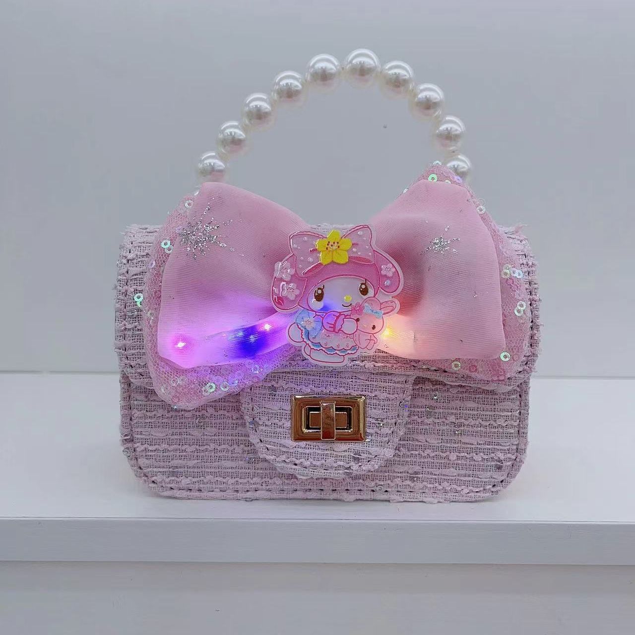 Niños bolso de hombro niñas nuevo Kulomi jade cane bolso de perro flash de moda lindos bolso de mochila