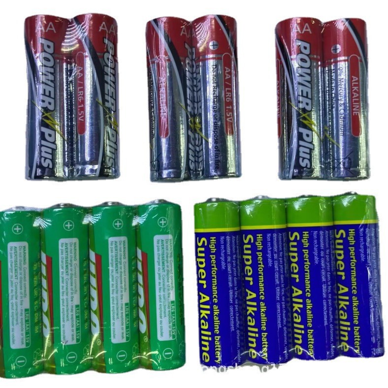 厂家直销 5号AA LR6碱性干电池 alkaline  LR03 环保7号碱性电池