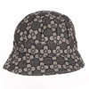 Fashionable street hat for mother for leisure, for middle age, drawstring