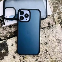 适用IPHONE16透明亚克力双色二合一SPIGEN防摔手机壳苹果14promax