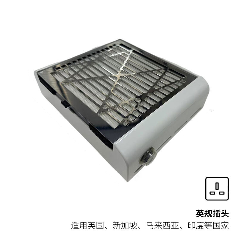 Aspiradora de uñas de alta potencia Filtro japonés máquina de polvo de uñas aspiradora de escritorio extraíble aspiradora transfronteriza