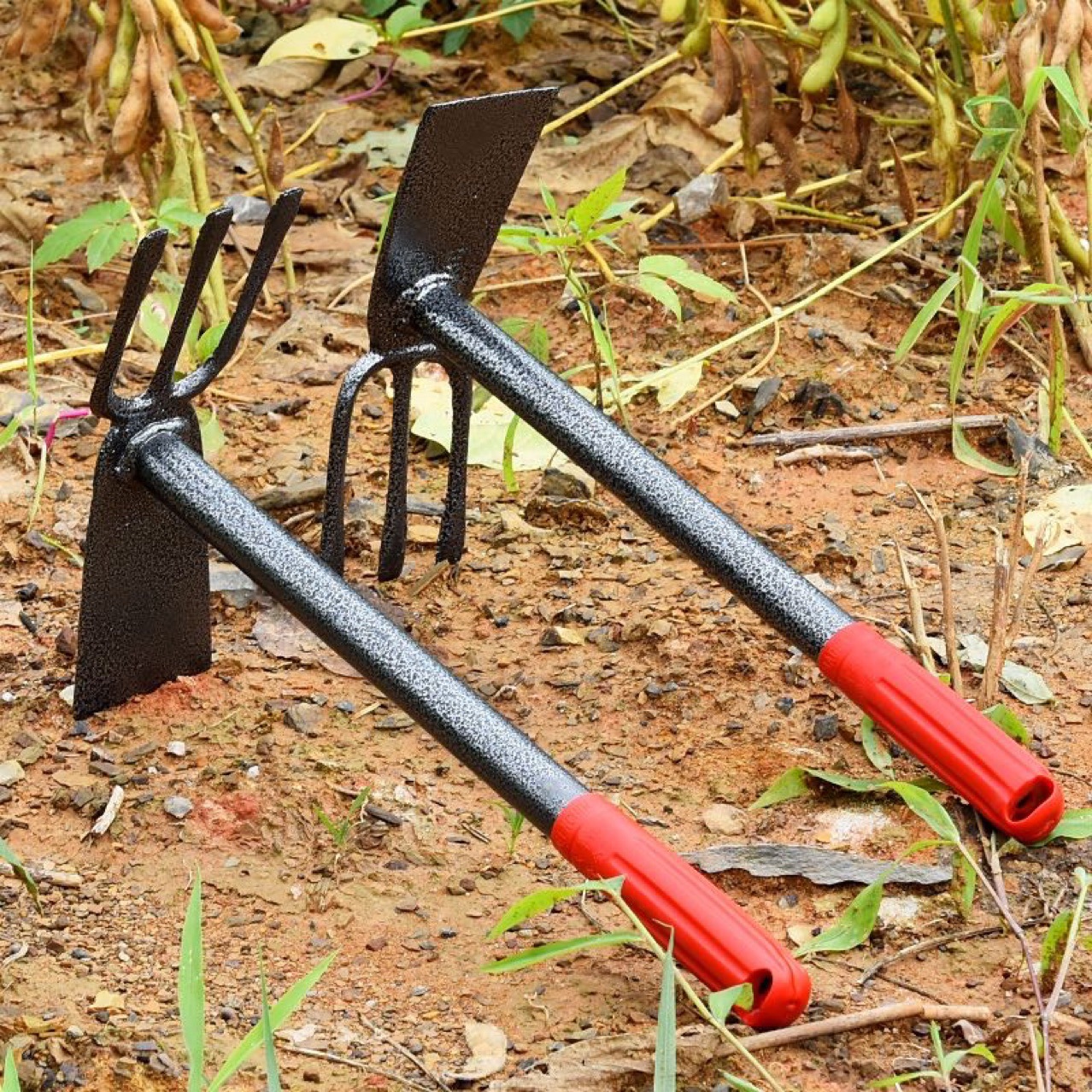 农用种菜除草锰钢家用小锄头庭院盆栽种花松土锄头园艺园林工具