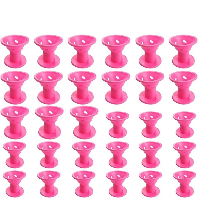 巻き髪の神器の怠け者のシリカゲルの巻き器の手動のキノコの鈴は素晴らしいです。|undefined