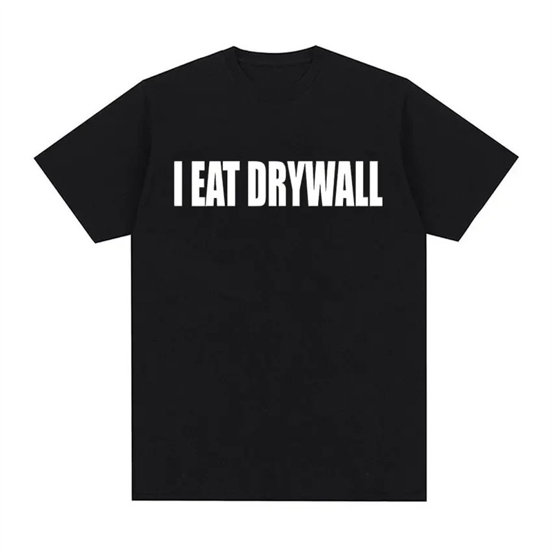Summer Printed Funny Emoji Fashion Drywall I'M Packing Men's Women's T-Shirt Short-Sleeved Top Funny Food