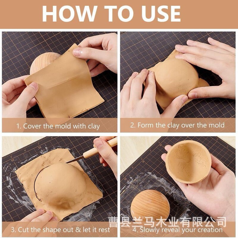 メーカー卸売木製半球 DIY おもちゃ半円形半球形教材手作りアクセサリー|undefined