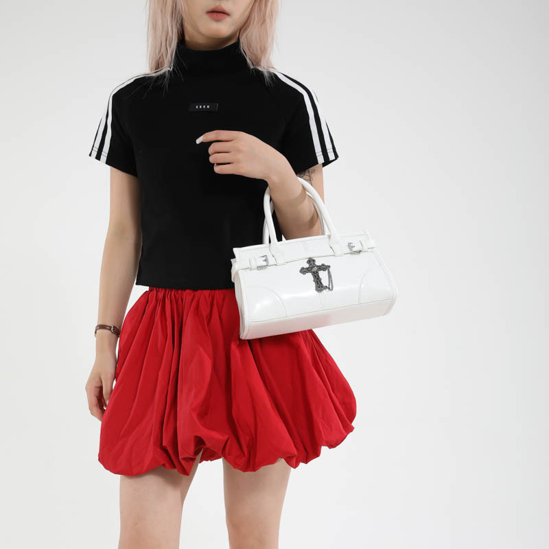 Sweet Cool Hot Girl Tote Bag 2025 nuevo bolso de mano de alta calidad bolso de hombro con personalidad cruz bolso de mensajero mujer