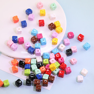10mm��ɫ���ҷ��KСɢ�� diy�ֹ������֙C�K����朴����Ʒ���