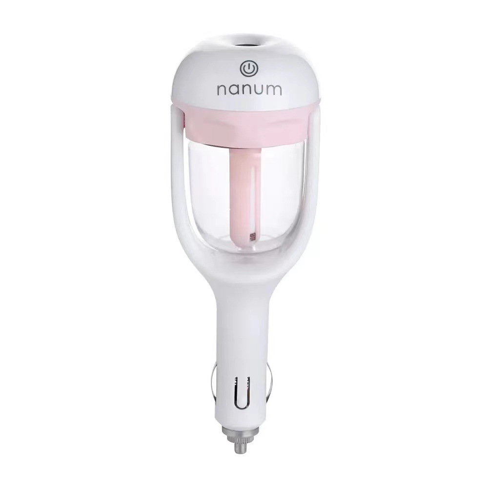 Car Humidifier Mini Cigarette Lighter Car Spray Aromatherapy Air Purifier Gift High Concentration Negative Ions
