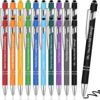 Round beads, set, screen, black coloured pencils, 10 pieces