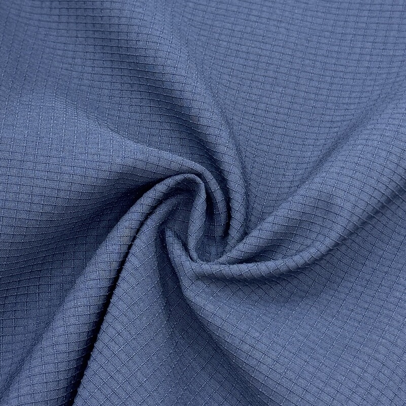 0.2 Polyester Plaid High Wear-Resistant Four-Way Stretch Mountaineering Cloth Autumn and Winter Men's Pants Fabric Soft Shell Jacket Composite Cloth