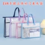 立体双层外贸大容量美术袋