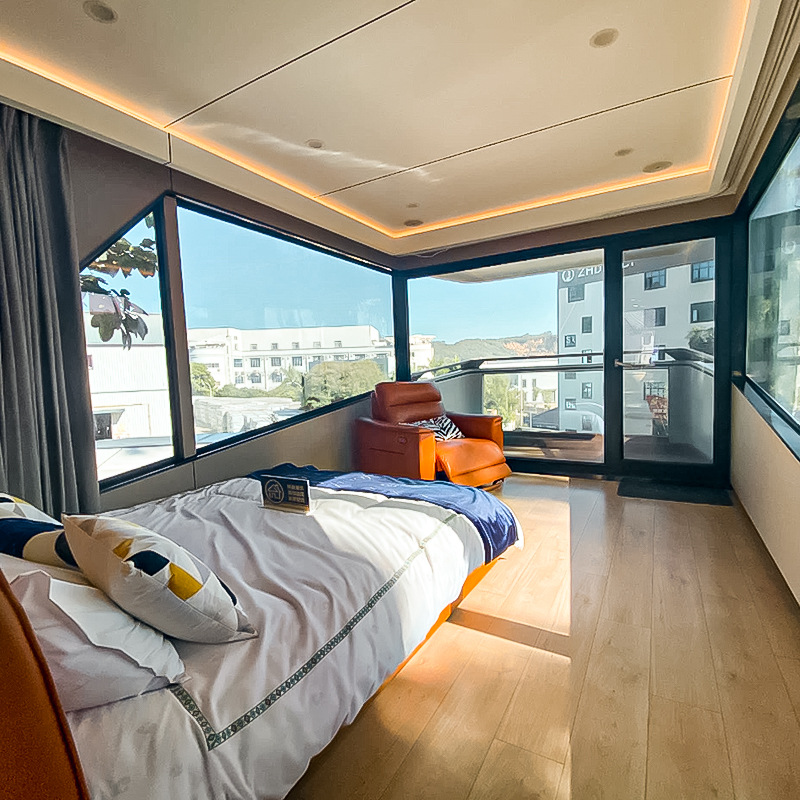 Rongjie Space Cápsula Casa móvil Casa de familia Almacén de Apple Pequeña oficina doméstica Fabricante de casas de hotel al aire libre