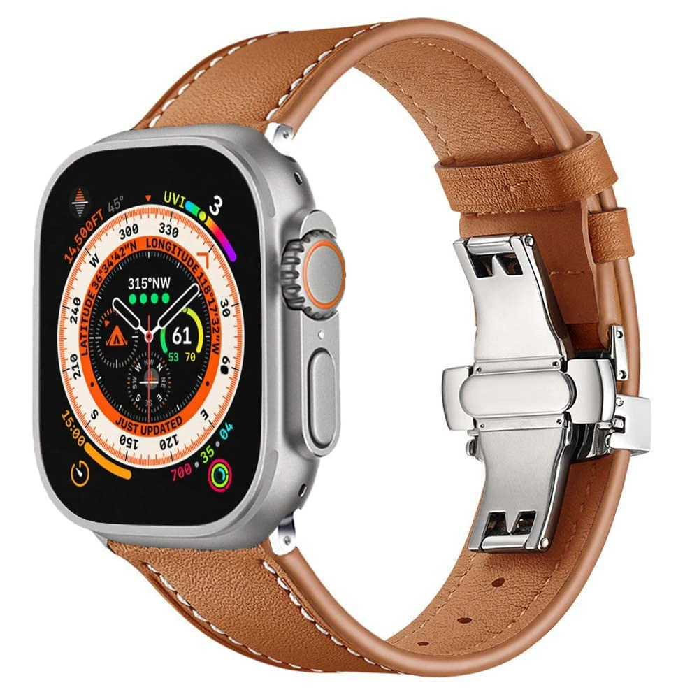 Apple, ремешок для часов из натуральной кожи