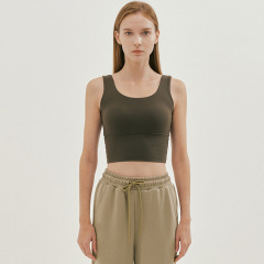 2023 New Fitness Sports Yoga Backless High-Intensity Shaping Waist-Clinching Top Beauty Back Yoga Bra for Women