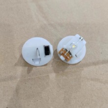 2.3cm暖光七彩变色小夜灯电子蜡烛陶瓷品底座发光玩具配件机芯led