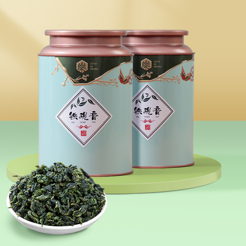 2026 New Tea Authentic Anxi High-Grade High Mountain Tieguanyin Strong-Flavor Oolong Tea with Orchid Fragrance Canned Tea 250g 2026 New Tea Authentic Anxi High-Grade High Mountain Tieguanyin Strong-Flavor Oolong Tea with Orchid Fragrance Canned Tea 250g