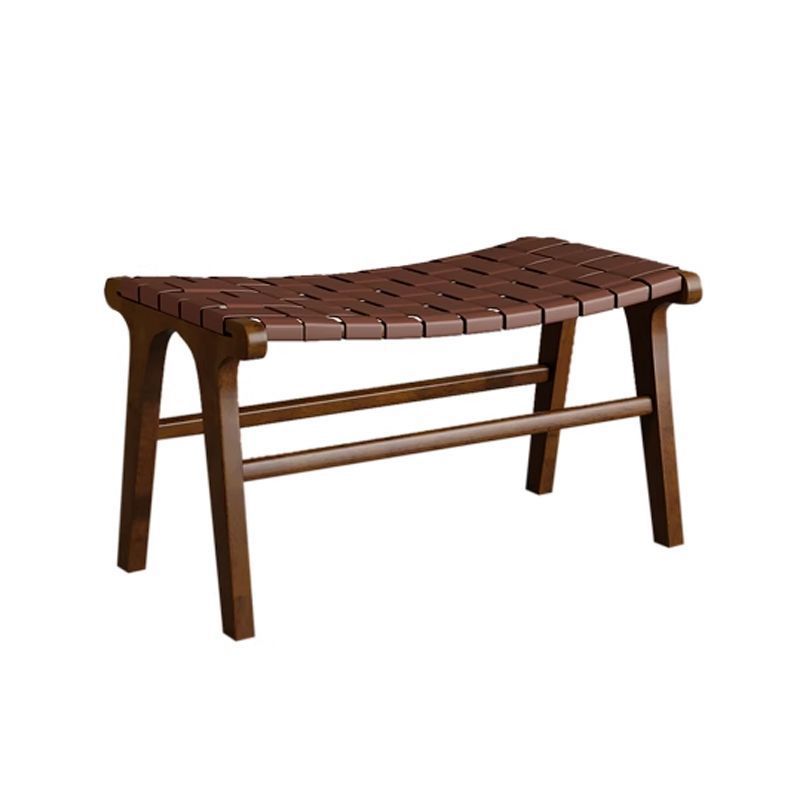 Una silla de silla de madera sólida nórdica sofá retrógrado individual de alojamiento residencial hotel silla de tejido casual