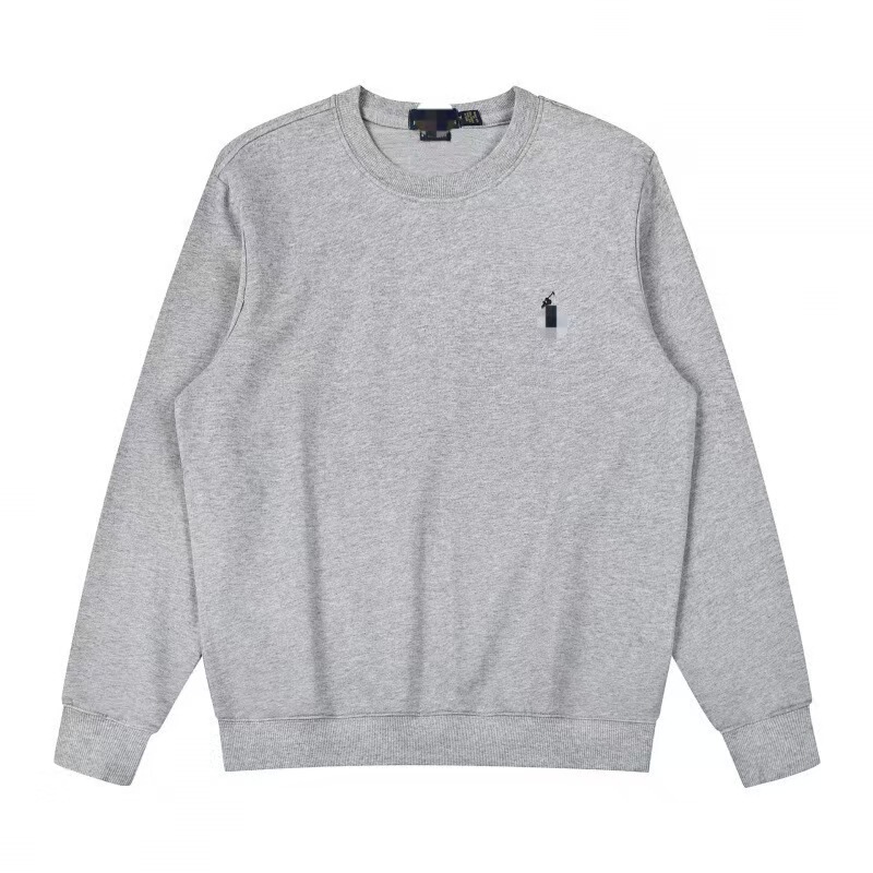 Spring and Autumn Style Round Neck Thin Sweatshirt, Unisex Cotton Casual Embroidered Pony Logo Polo Long-Sleeve Sweatshirt Jacket Spring and Autumn Style Round Neck Thin Sweatshirt, Unisex Cotton Casual Embroidered Pony Logo Polo Long-Sleeve Sweatshirt Jacket