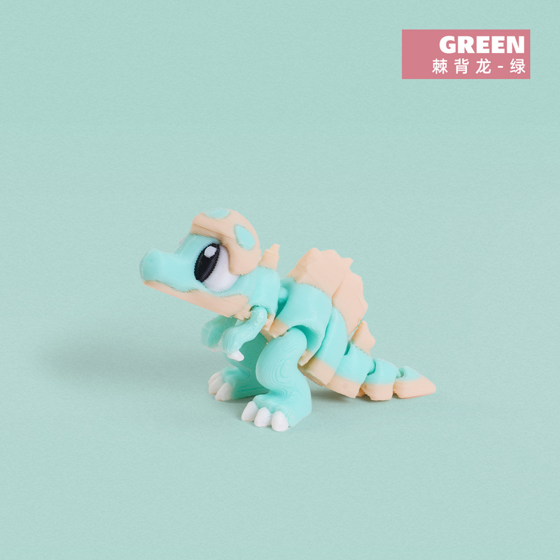 スポット 3D プリントマルチカラーアマゾンクロスボーダー卵殻小さな恐竜クリエイティブ恐竜装飾品手作りギフト装飾品バッチ|undefined