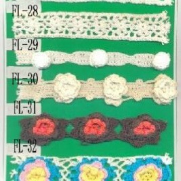 棉线花边刺绣花边睫毛花边水溶花边手钩花边DIY