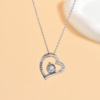Design pendant, necklace, advanced chain for key bag , jewelry, European style, simple and elegant design, high-quality style