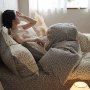 印花双人有氧碎花四件套