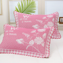 【一对起】三层纱布枕巾多层棉学生宿舍加大防滑枕巾透气防偷油