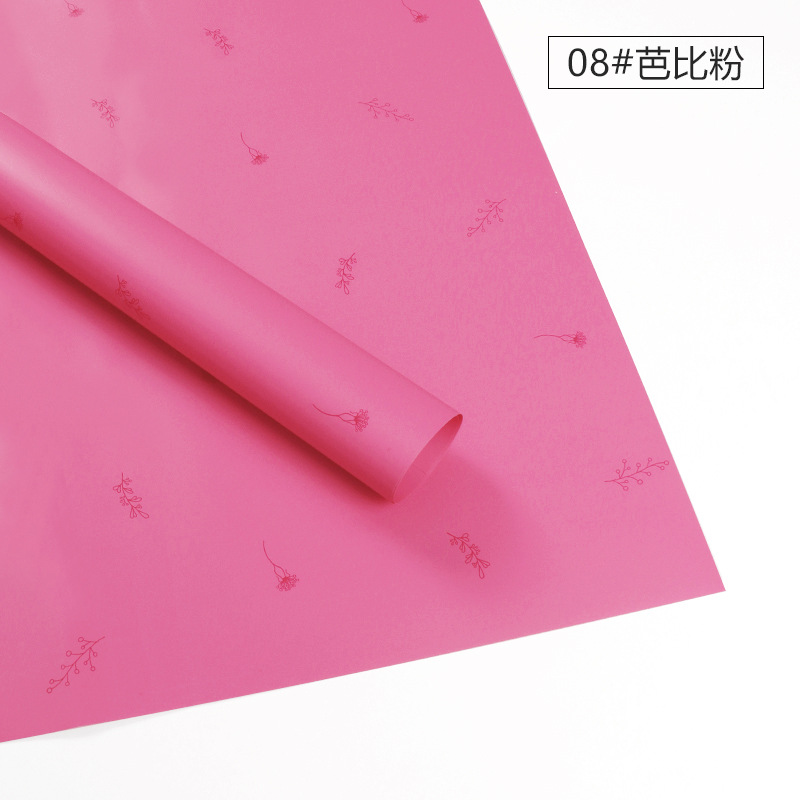 Papel de Regalo para Flores, Impermeable, para Ramos, Papel Mate para Floristería, Venta Caliente Transfronteriza