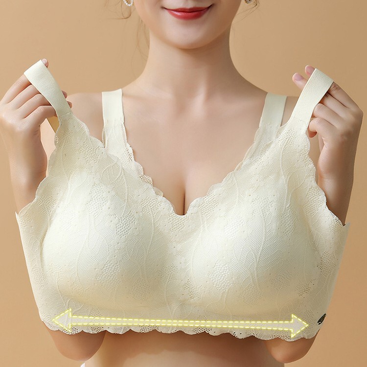 Original Latex plus size Underwear Women's Large Chest Small Push-up Para Breast Anti-sagging Bra Sports Bra Original Latex plus size Underwear Women's Large Chest Small Push-up Para Breast Anti-sagging Bra Sports Bra