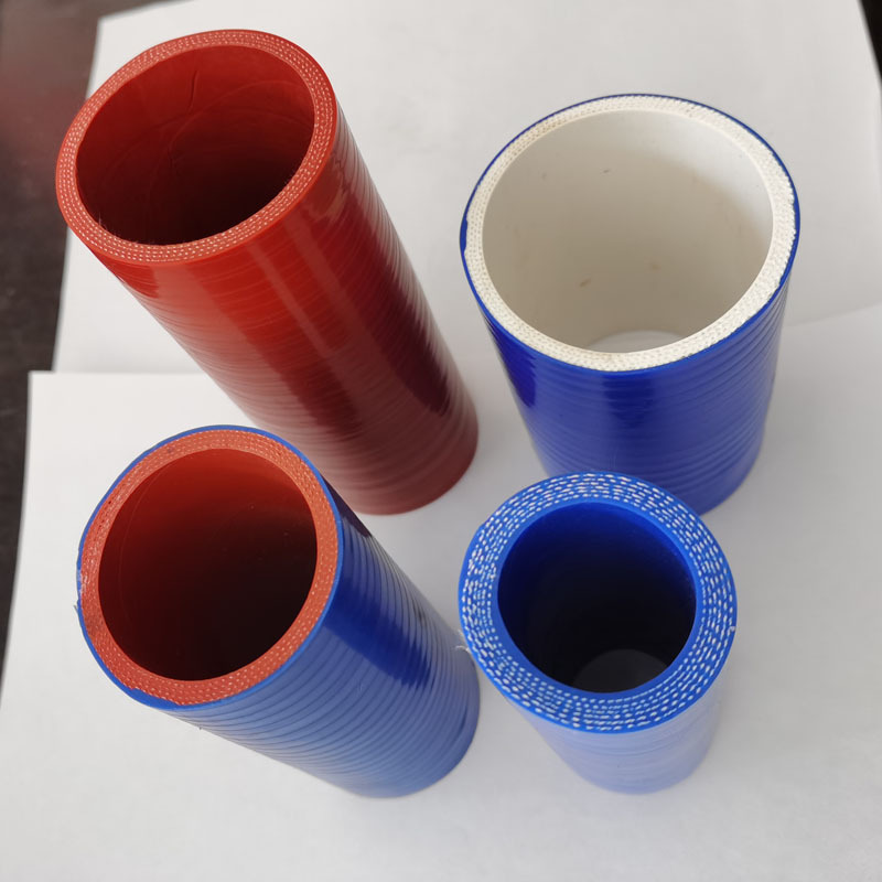 颜色可选 红色夹线硅胶管 硅胶弯头