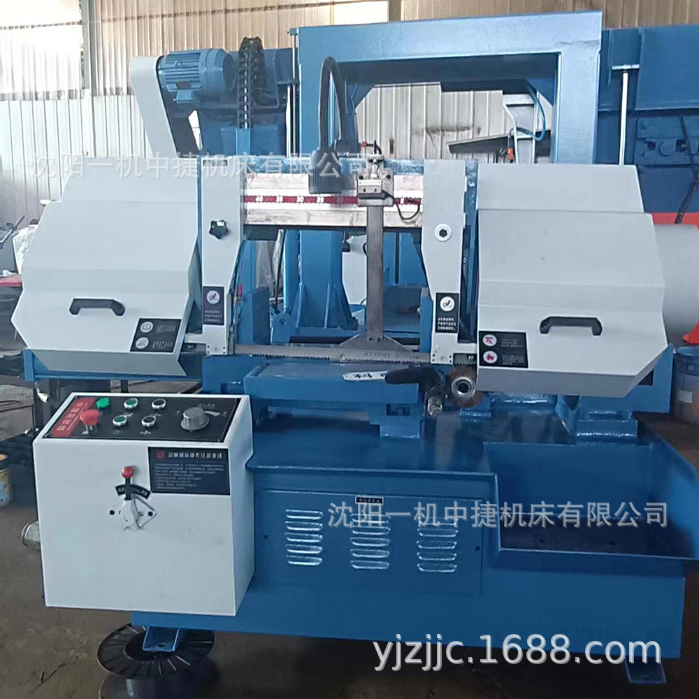 沈阳一机GB4250双立柱金属带锯床 4028液压加紧小型锯床 厂家现货