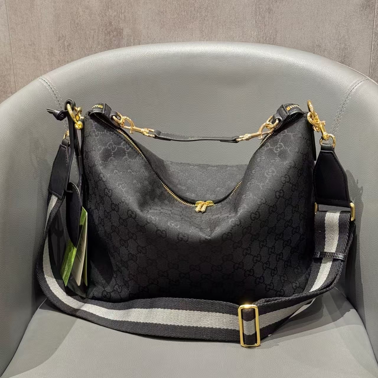 Gucci Ophidia GG Canvas Black