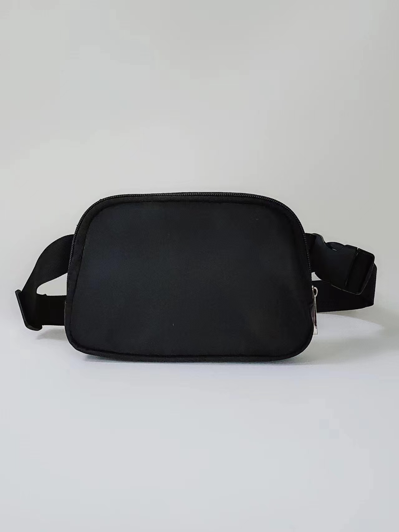 187g Weight Nylon Lining Material Zipper Closure Type Nylon Material Solid Color Pattern Candy Color Design Small Size Solid Color Nylon Waist Bags 3