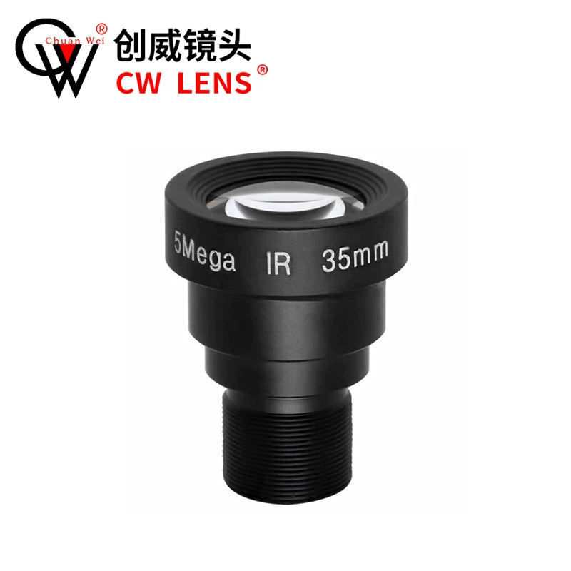 35mm 5MP однопластинчатый машинный объектив телефокусный объектив камеры объектив Chuangwei видео объектив CW LENS