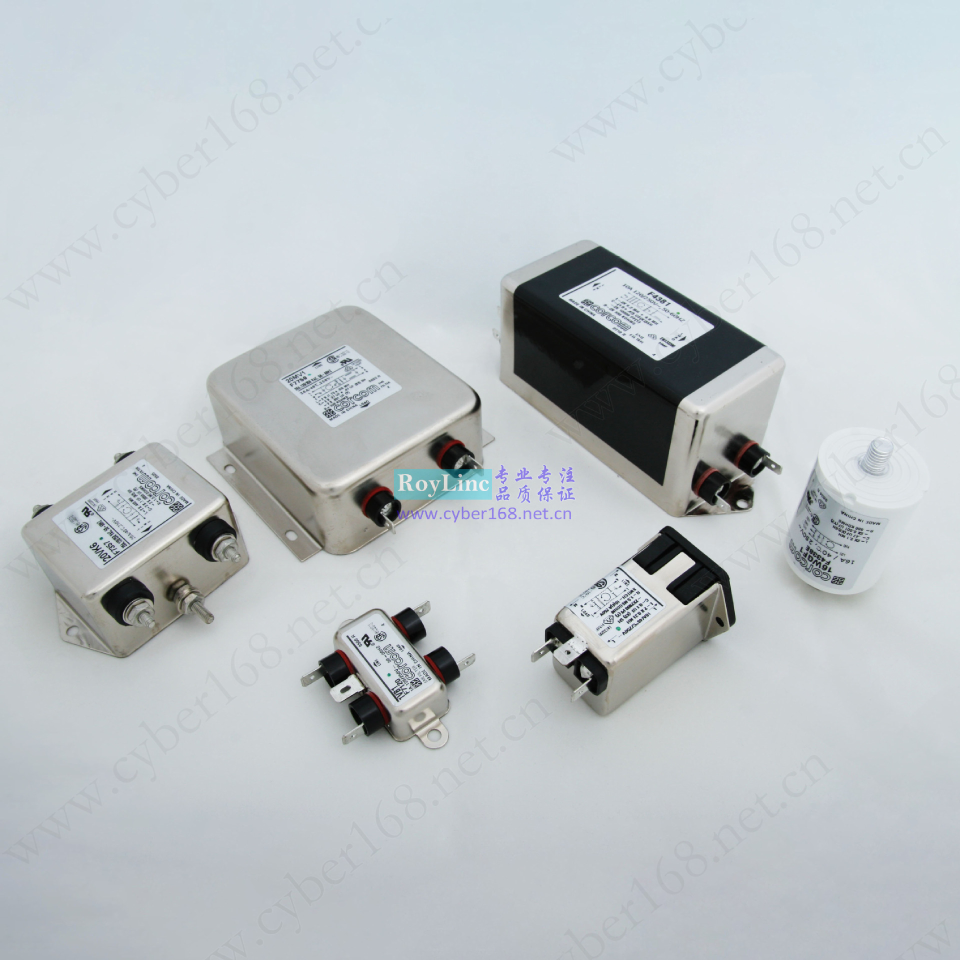 UL CSA VDE TUV CQC Rohs Reach EMI IEC 认证 Corcom Tyco滤波器