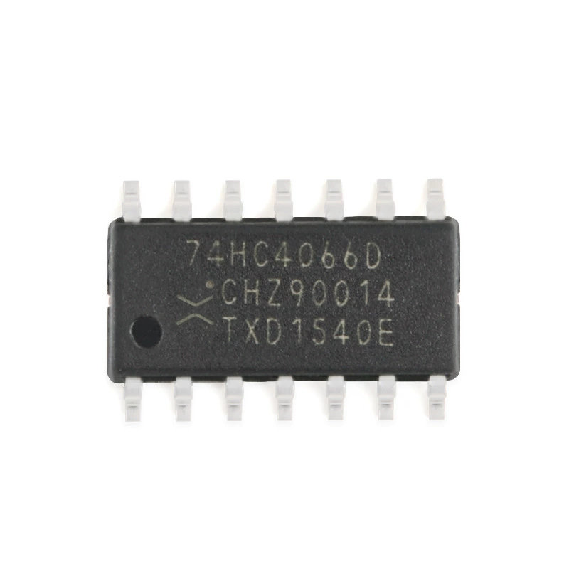 Оригинальный подлинный 74HC4066D, 653 SOIC-14 четырехразрядный однокнопочный один выход симуляционный переключатель