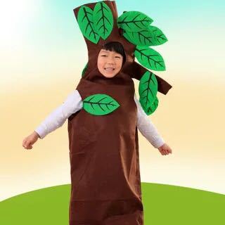 Día del niño adulto ropa para niños modelado de frutas y verduras protección del medio ambiente desfile de moda ropa de rendimiento de etapa padre-hijo