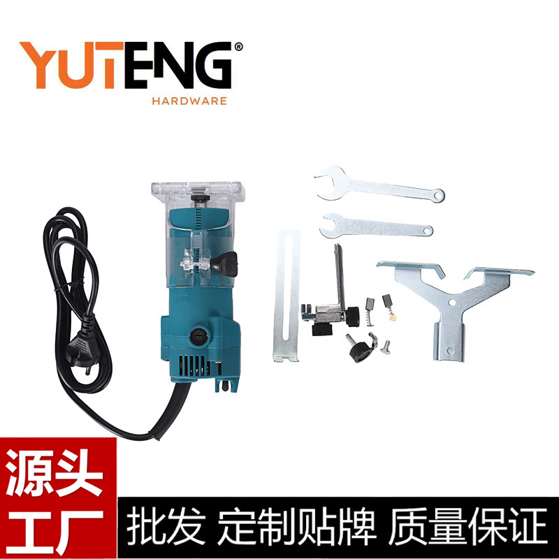 多功能电动木工修边机多挡调速木工开槽雕刻机开孔机电动工具批发