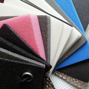 Supply polyethylene electronic cross-linked foaming material foam material PE foam laminating adhesive coated aluminum foil aluminum film pe