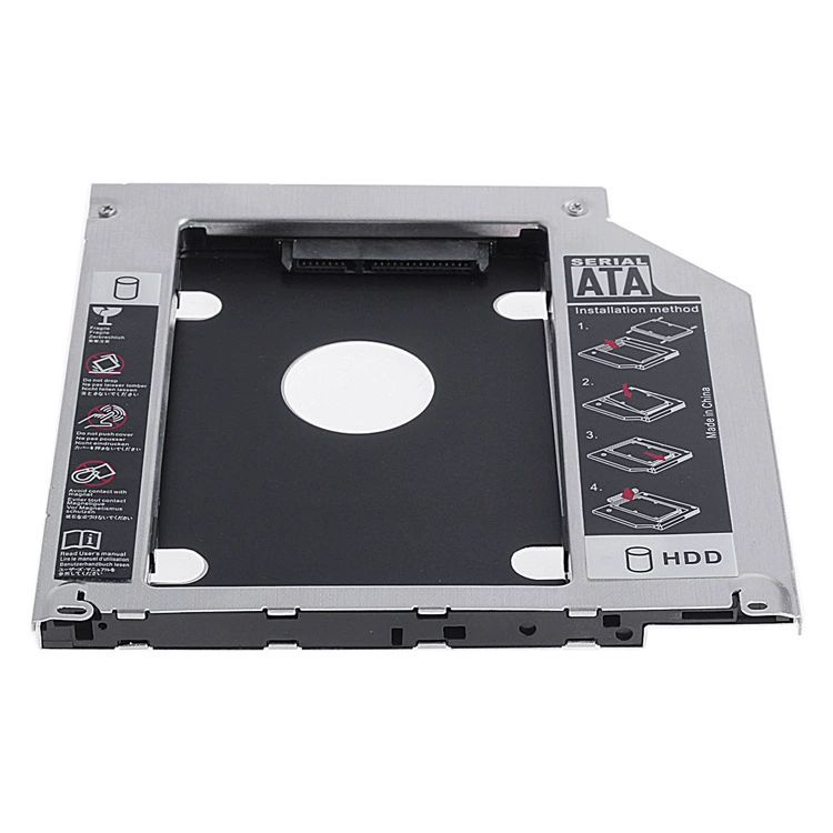 Металлический SATA отсек для жесткого диска для ноутбука Apple, конвертер от DVD-привода к 2,5" SSD/жесткому диску